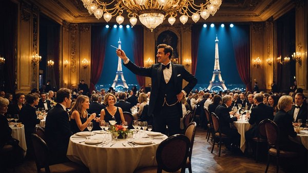 Dîner spectacle à paris : magie, musique et danse à montparnasse